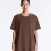 T-shirty oversize z krótkim rękawem z mieszanki bawełny T-shirty oversize z krótkim rękawem z mieszanki bawełny