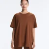 T-shirty oversize z krótkim rękawem z mieszanki bawełny T-shirty oversize z krótkim rękawem z mieszanki bawełny