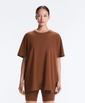 T-shirty oversize z krótkim rękawem z mieszanki bawełny T-shirty oversize z krótkim rękawem z mieszanki bawełny