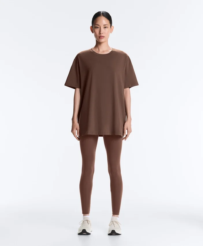 T-shirty oversize z krótkim rękawem z mieszanki bawełny T-shirty oversize z krótkim rękawem z mieszanki bawełny