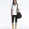 T-shirty oversize z krótkim rękawem z mieszanki bawełny T-shirty oversize z krótkim rękawem z mieszanki bawełny