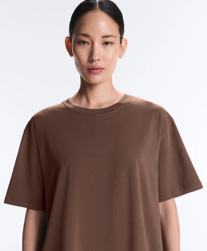 T-shirty oversize z krótkim rękawem z mieszanki bawełny T-shirty oversize z krótkim rękawem z mieszanki bawełny