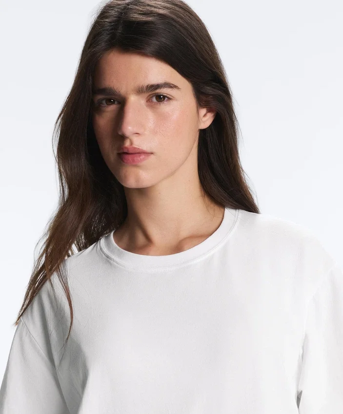 T-shirty oversize z krótkim rękawem z mieszanki bawełny T-shirty oversize z krótkim rękawem z mieszanki bawełny