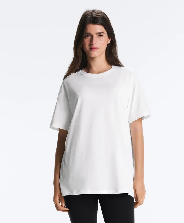 T-shirty oversize z krótkim rękawem z mieszanki bawełny T-shirty oversize z krótkim rękawem z mieszanki bawełny