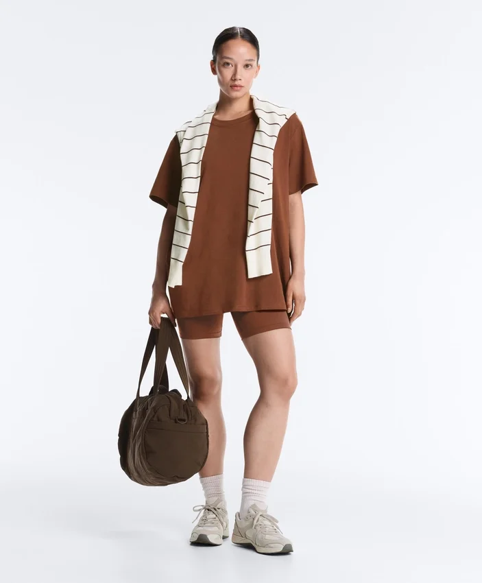 T-shirty oversize z krótkim rękawem z mieszanki bawełny T-shirty oversize z krótkim rękawem z mieszanki bawełny