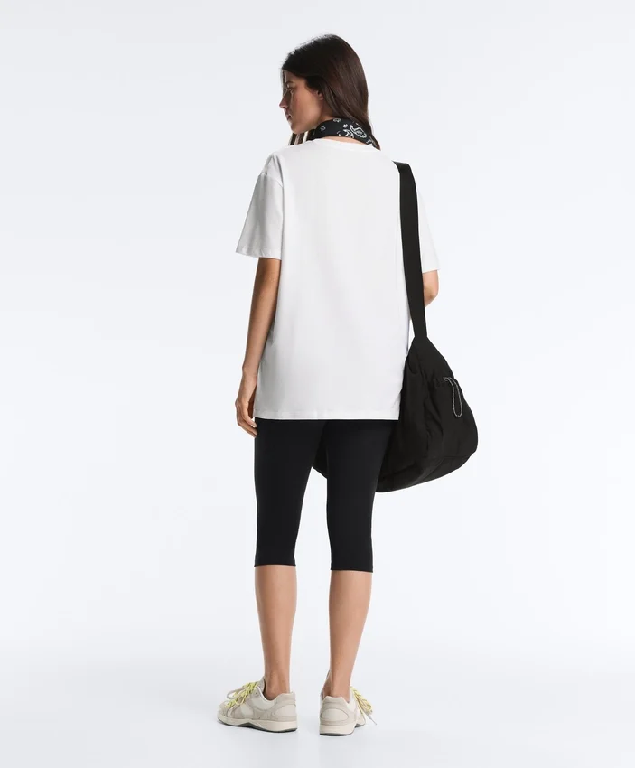 T-shirty oversize z krótkim rękawem z mieszanki bawełny T-shirty oversize z krótkim rękawem z mieszanki bawełny