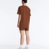 T-shirty oversize z krótkim rękawem z mieszanki bawełny T-shirty oversize z krótkim rękawem z mieszanki bawełny