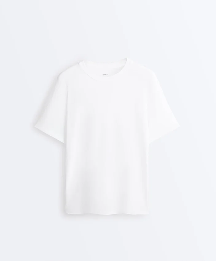 T-shirty oversize z krótkim rękawem z mieszanki bawełny T-shirty oversize z krótkim rękawem z mieszanki bawełny