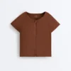 T-shirty z krótkim rękawem i zamkiem T-shirty z krótkim rękawem i zamkiem
