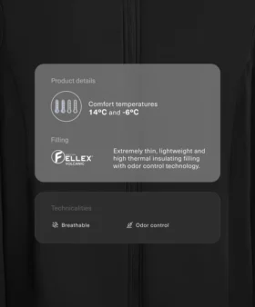 Techniczna kurtka pikowana Fellex® Volcanic
