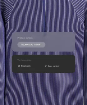 Techniczny T-shirt z długim rękawem Techniczny T-shirt z długim rękawem