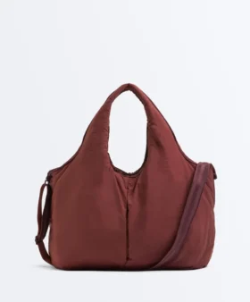 Torba typu shopper z kontrastowymi wykończeniami