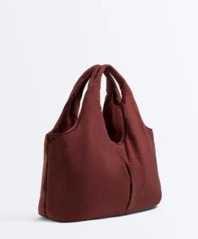 Torba typu shopper z kontrastowymi wykończeniami