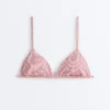 Trójkątny top bikini w paski Trójkątny top bikini w paski