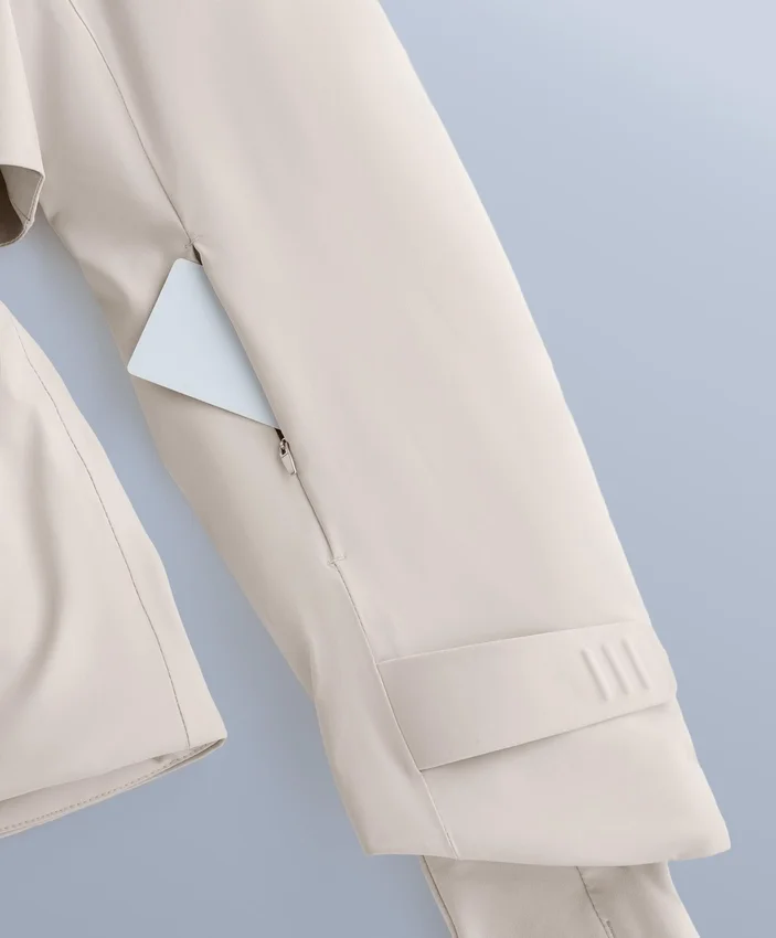 Wodoodporna kurtka narciarska z warstwami Primaloft® Feel the Performance Tm Wodoodporna kurtka narciarska z warstwami Primaloft® Feel the Performance Tm