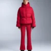 Wodoodporne ogrodniczki narciarskie z rozkloszowanymi nogawkami Wodoodporne ogrodniczki narciarskie z rozkloszowanymi nogawkami